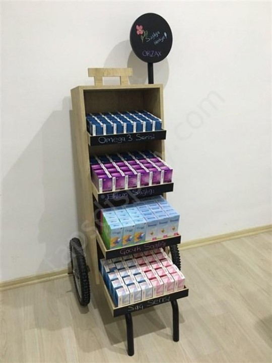 Ahşap Orta Alan Stand