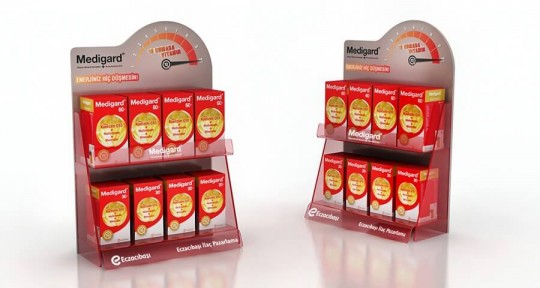 Pleksi Tezgah Üstü Stand