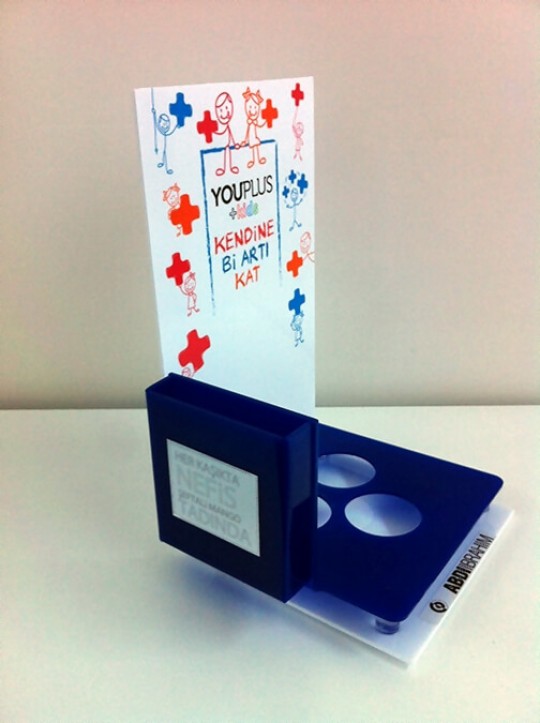 Pleksi Tezgah Üstü Stand